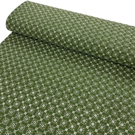 Green Embroidery Anglais