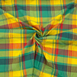 Summer Meadow Madras Cotton