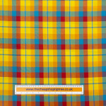 Tequila Sunrise Madras Cotton