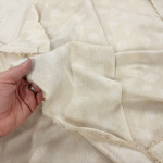 Natural Jacquard Fabric Linen Viscose