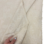 Natural Jacquard Fabric Linen Viscose