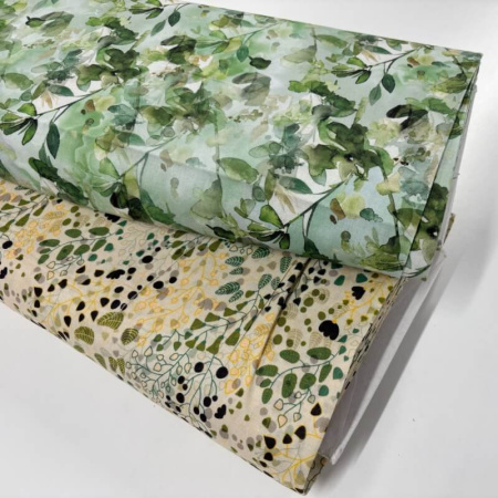 Nature Printed Ramie Cotton