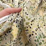 Nature Printed Ramie Cotton