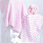 James C Brett Blankets Pattern JB986