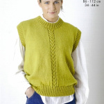 King Cole Cardigan and Slipover Pattern 6294