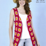 King Cole Crochet Waistcoats Pattern 6331