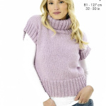 King Cole Slipover and Sweater Pattern 6406