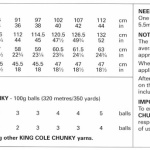 King Cole Sweater and Top Pattern 6479