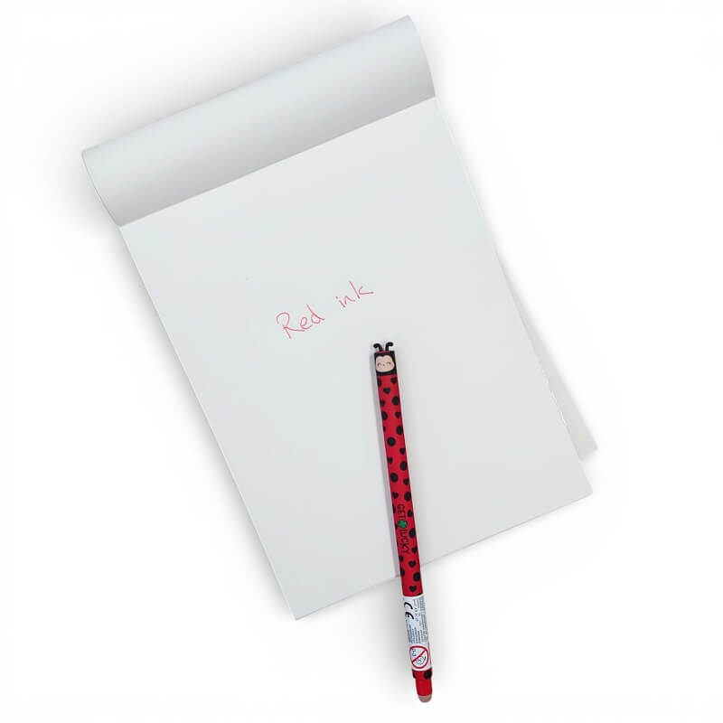 Image of Legami Milano Get Lucky Ladybird  0.7mm Erasable Pens
