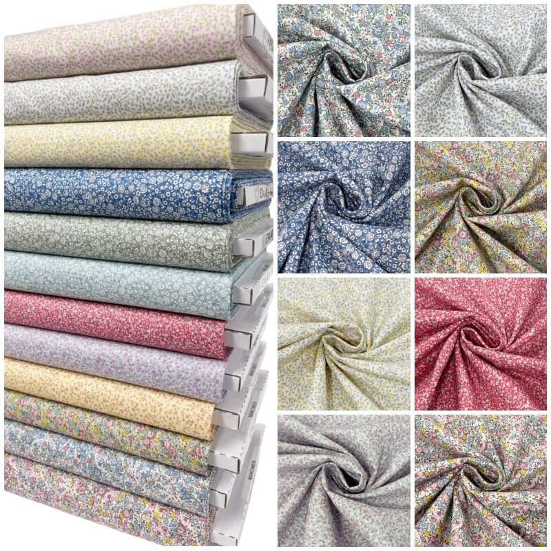 Image of Petite Fleur Quilting Cottons