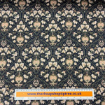 Victorian Trellis Mercerised Cotton