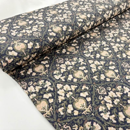Victorian Trellis Mercerised Cotton