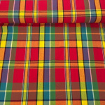 Strawberry Fields Madras Cotton