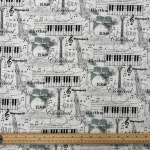 Music Quilting Cotton