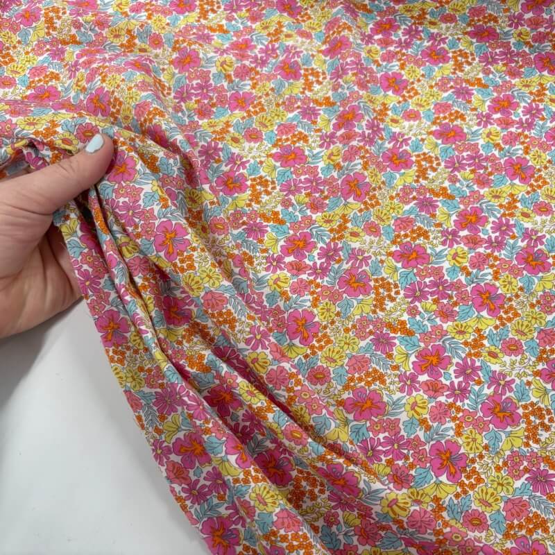 Image of Packed Retro Garden Cotton Lawn