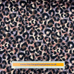 Animal Print Mauve Cotton Jersey