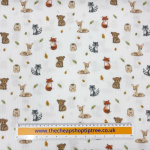 Forest Animals Double Gauze