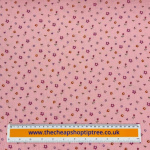 Little Flowers Pink Double Gauze