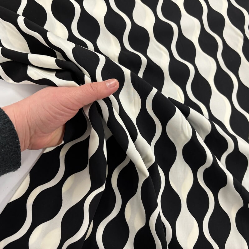 Image of Modern Waves Ecovero Viscose Challis