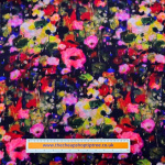 Floral Lurex Swiss Dot Viscose