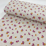 Little Flowers Melange Jersey
