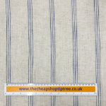 Natural Farmhouse Triple Navy Stripe