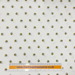 Busy Bees Ivory Cotton Jersey