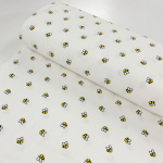 Busy Bees Ivory Cotton Jersey