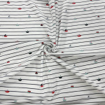 Boat Stripe Cotton Jersey