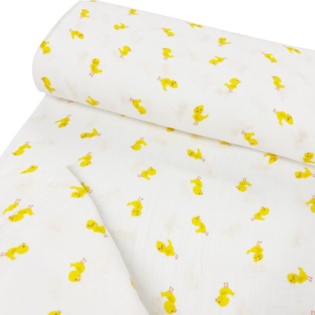 Chirpy Chicks Double Gauze