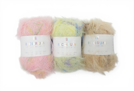Ricorumi Furry Furry Prints 2 Ply 25g