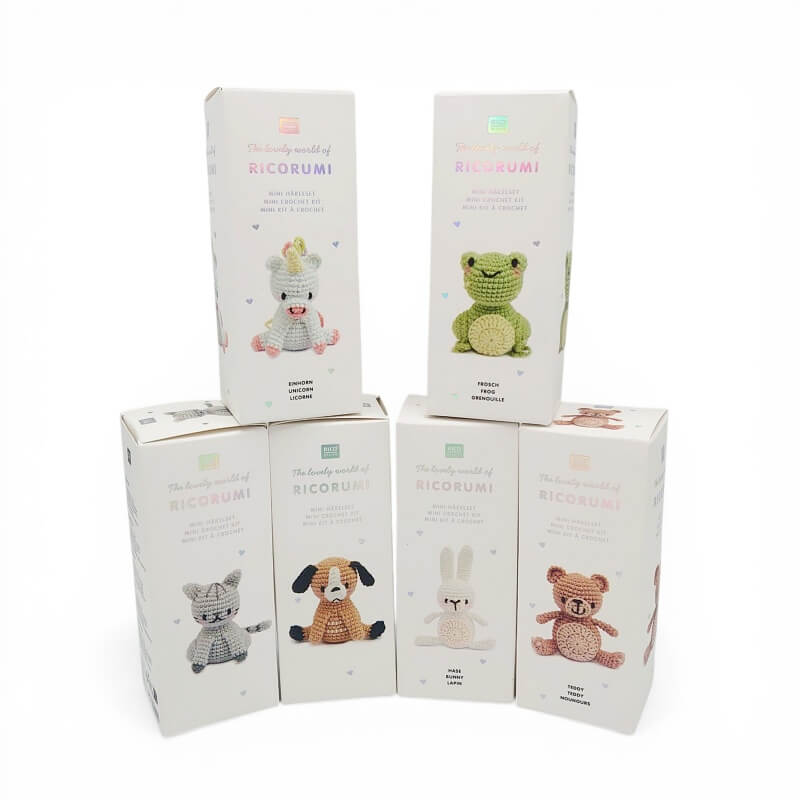 Image of The Lovely World of Ricorumi Animals Mini Crochet Kits