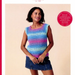 Sirdar Crochet Top Pattern 10921