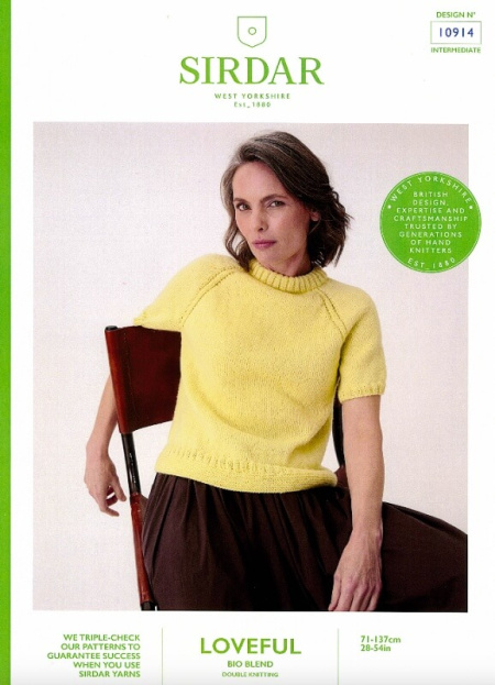 Sirdar Sweater Pattern 10914