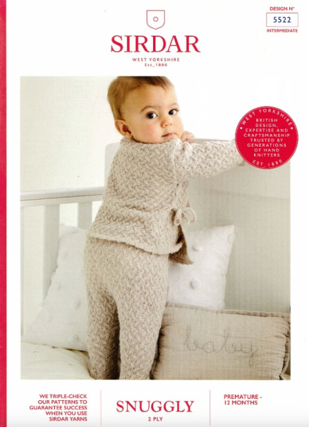 Sirdar Cardigan and Leggings Pattern 5522