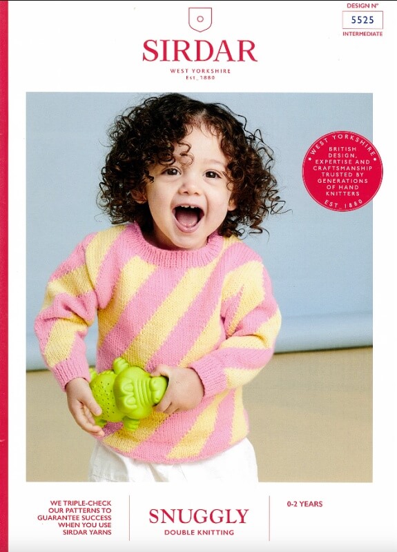 Image of Sirdar Sweater Pattern 5525