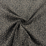 Black Musical Notes Quilting Cotton