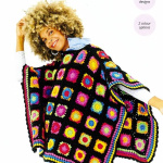 Stylecraft Crochet Festival Poncho and Blanket Pattern 10168
