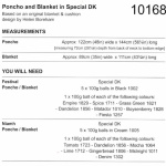 Stylecraft Crochet Festival Poncho and Blanket Pattern 10168