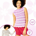 Stylecraft Crochet Sweater and Top Pattern 10217