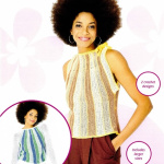 Stylecraft Crochet Top and Sweater Pattern 10218