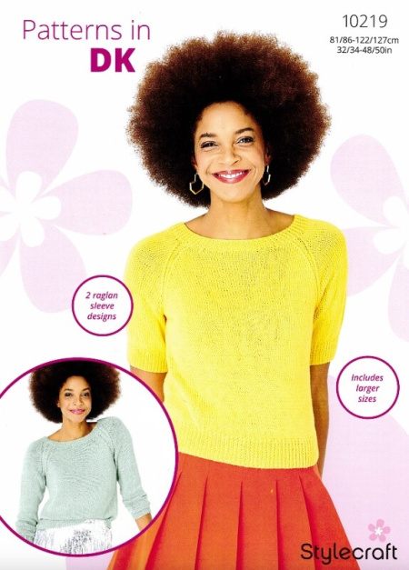 Stylecraft Sweaters Pattern 10219