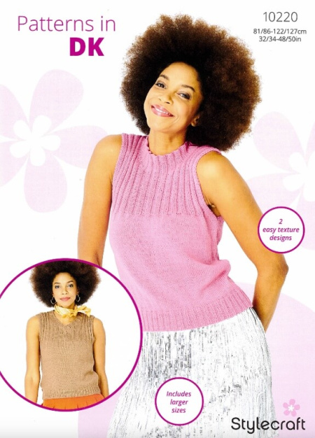 Stylecraft Tops Pattern 10220