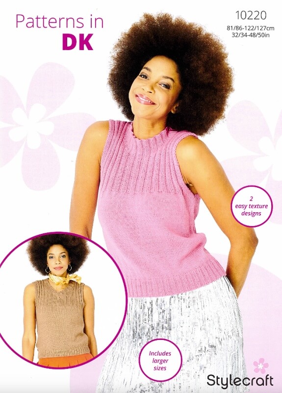 Image of Stylecraft Tops Pattern 10220