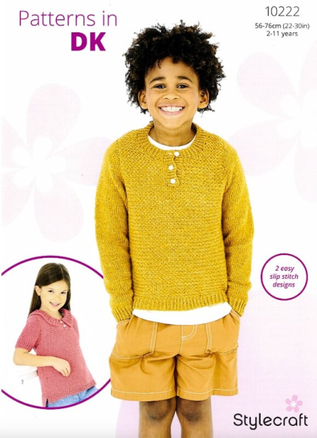 Stylecraft Tops Pattern 10222