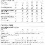 Stylecraft Cardigans Pattern 10224