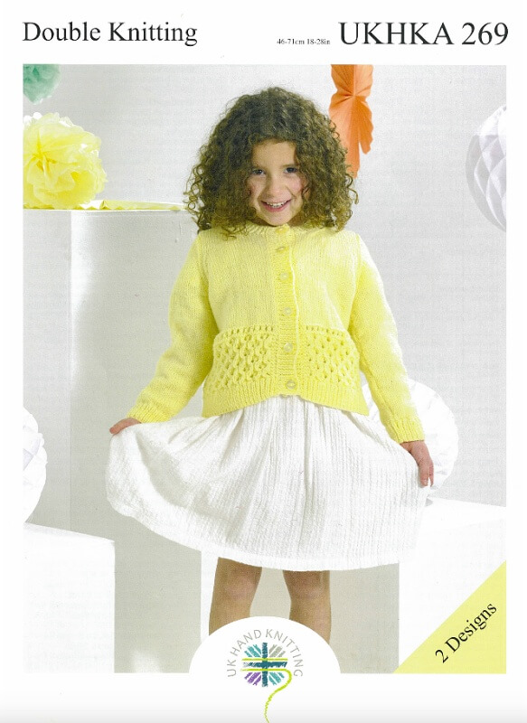 Image of UKHKA Cardigans Pattern 269
