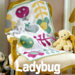West Yorkshire Spinners Crochet Ladybug Blanket Pattern WYS1000537