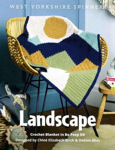 West Yorkshire Spinners Crochet Landscape Blanket Pattern WYS1000536