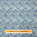 Willow Bough Blue Polycotton
